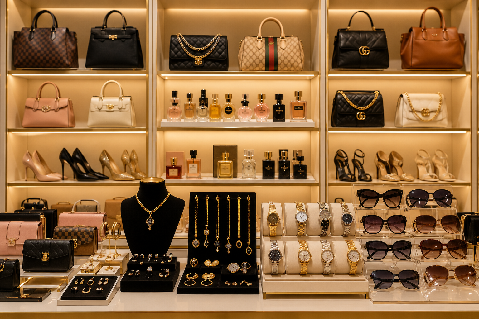 Jewelry collection display